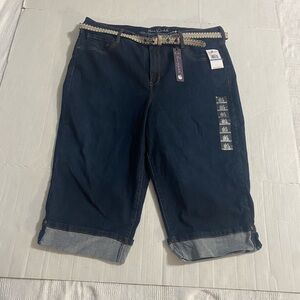 Gloria Vanderbilt Indigo Skimmer Jeans